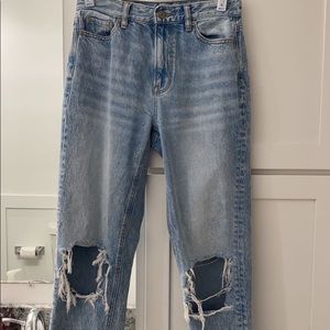 American eagle mom jeans